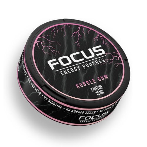 Focus Bubble Gum Energiapussi