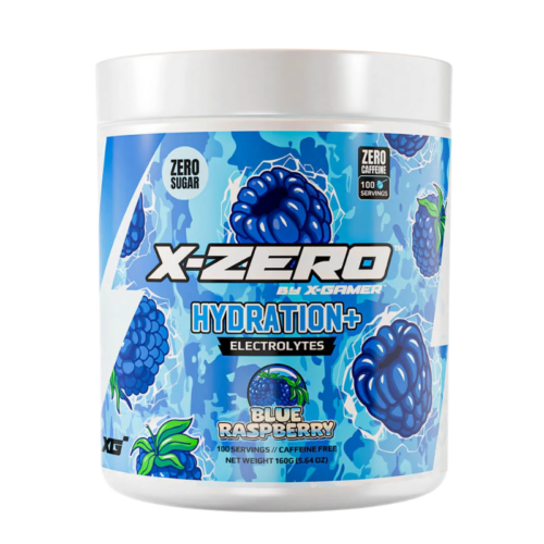X-Zero Hydration+ Blue Raspberry
