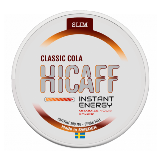HiCaff Classic Cola Caffein 100 mg + Taurine 100 mg