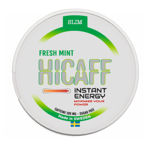 HiCaff Fresh Mint Caffein 100 mg