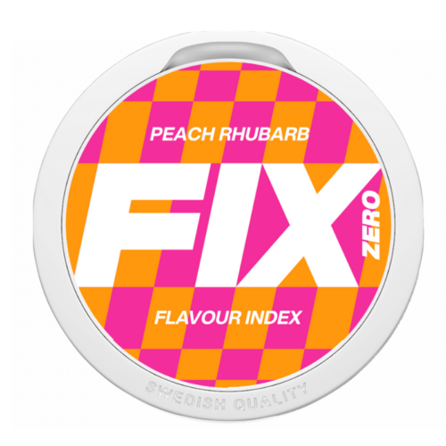 FIX Peach Rhubarb ZERO