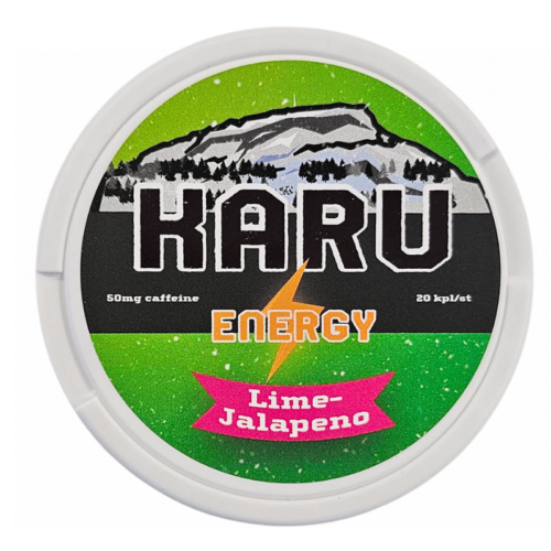 Karu Energy Lime - Jalapeno 50 mg