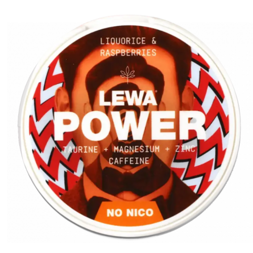 LEWA POWER Liquorice & Raspberries 50 mg
